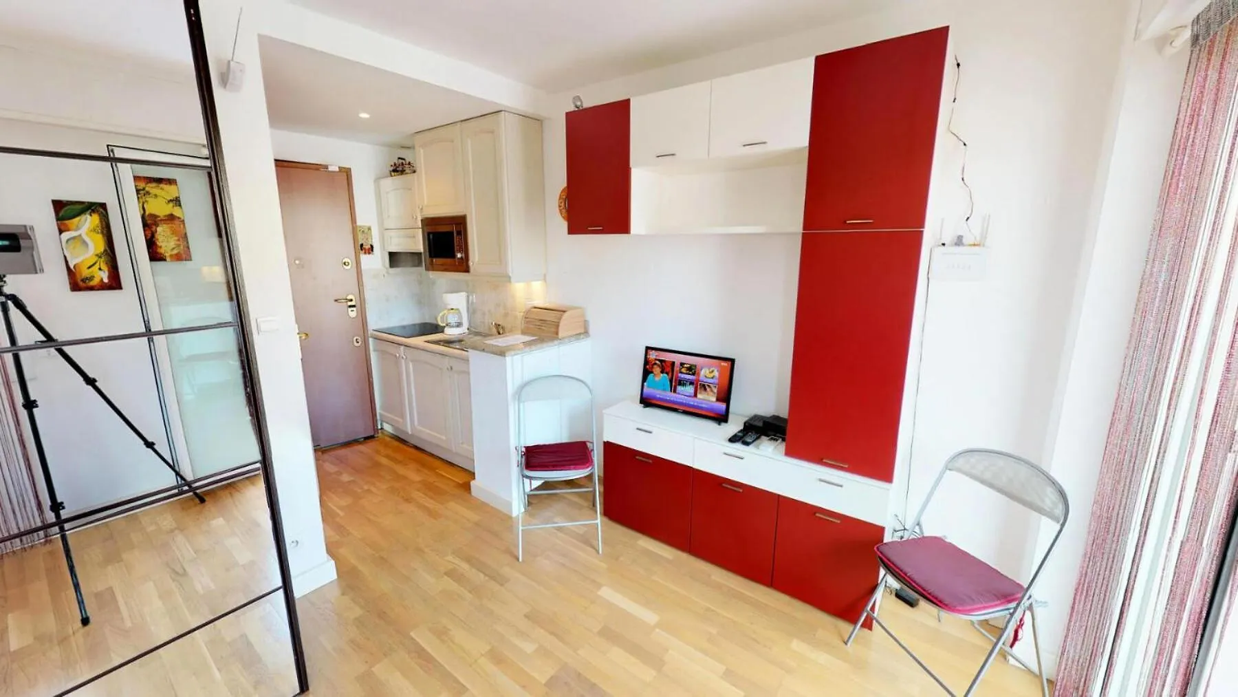 Residence Le Saint Georges - Giotto - Studio Dernier Etage Avec Terrasse Parking Mae-9664 Menton Apartment