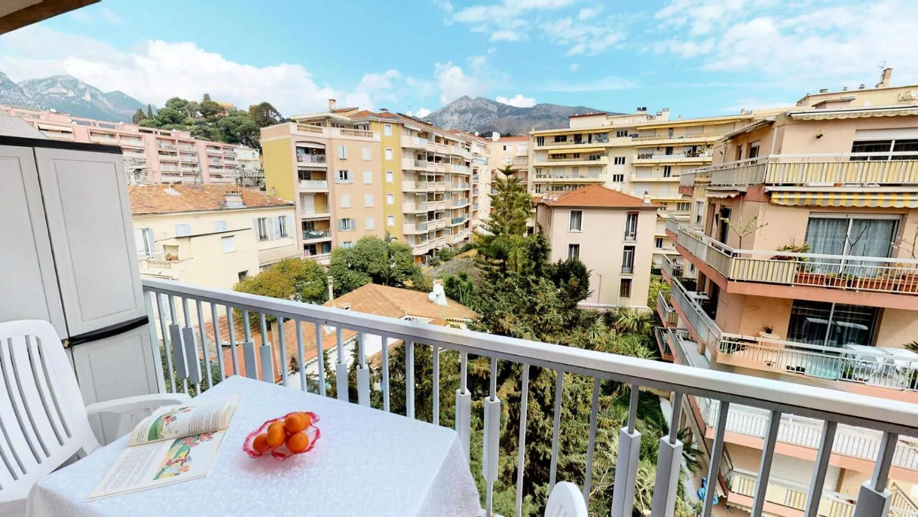 Residence Le Saint Georges - Giotto - Studio Dernier Etage Avec Terrasse Parking Mae-9664 Menton